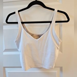 lululemon align workout Tank Top - white - Size 8